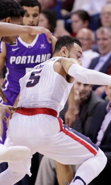 Williams-Goss leads No. 4 Gonzaga over Portland 73-52 (Jan 21, 2017)